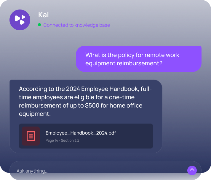 AI Knowledge Assistant